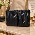 Premium Wavy Shoulder Handbag