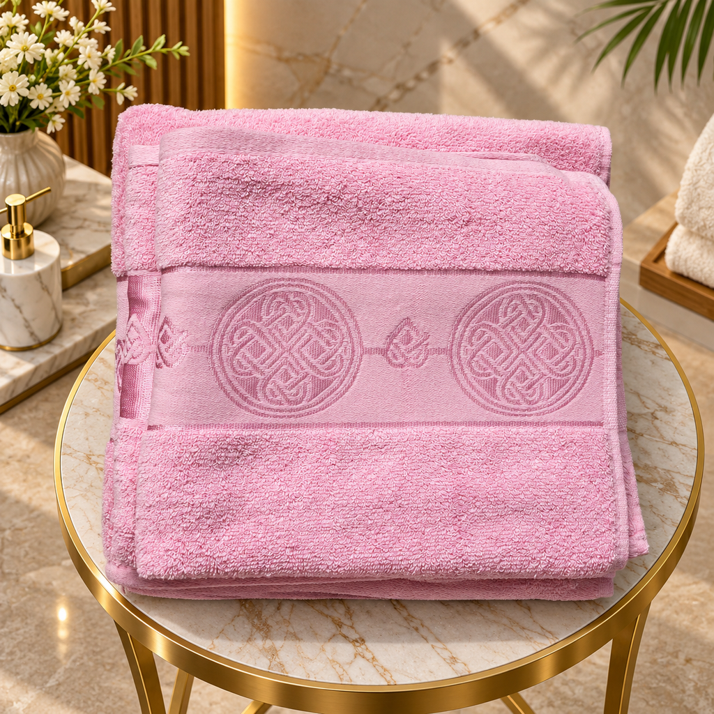 Pink Blossom Elegance Towels