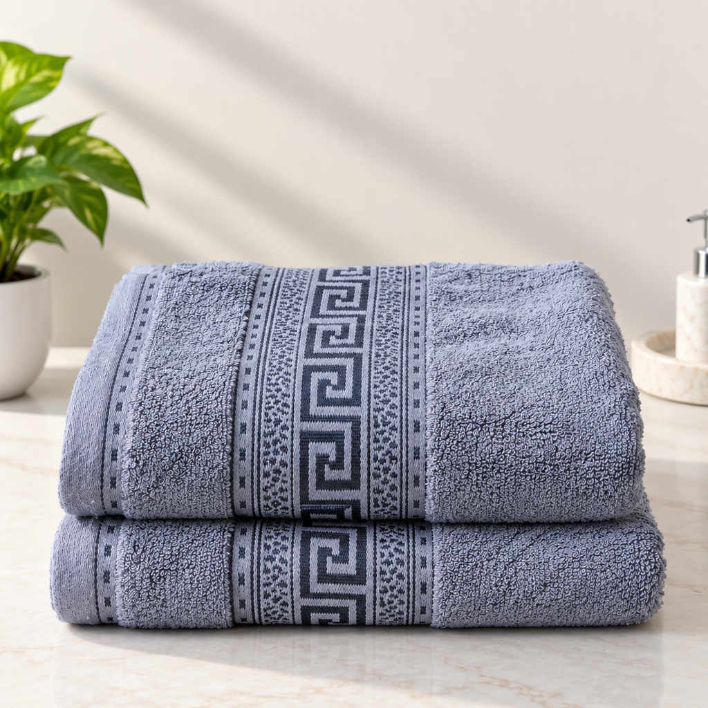 Silver Greek Luxe Towel Set