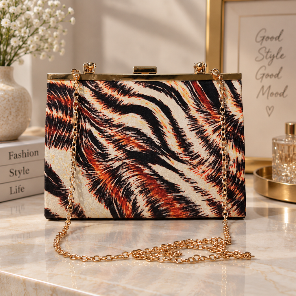 Élan Noir Pearl Clutch