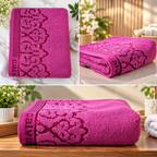Royal Orchid Signature Towel