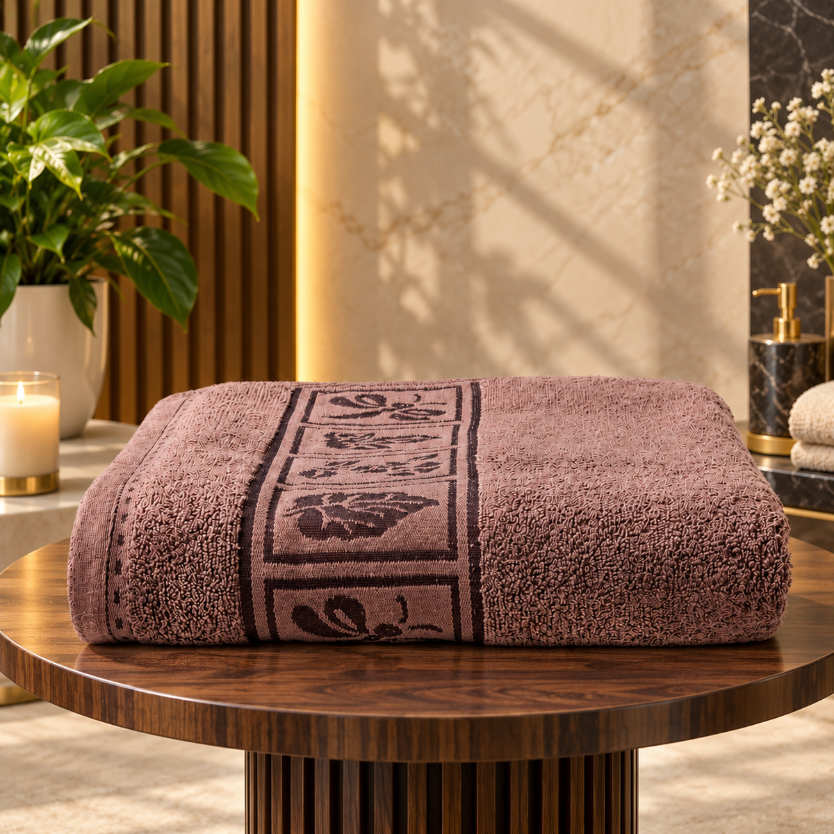 Regal Mocha Luxe Towels