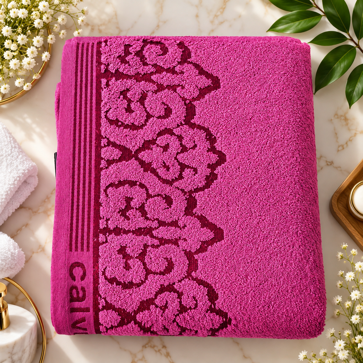 Royal Orchid Signature Towel