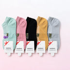 Pastel Elegance Women’s Socks (Pack of 5)