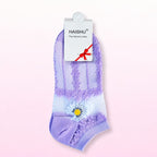 Women’s Floral Lace Socks (Pack of 5)