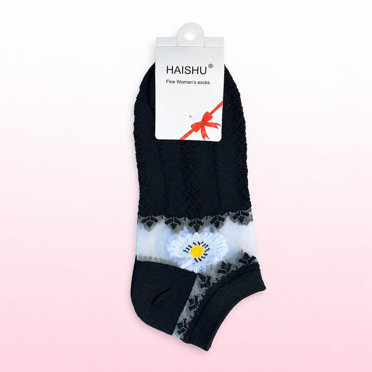 Women’s Floral Lace Socks (Pack of 5)