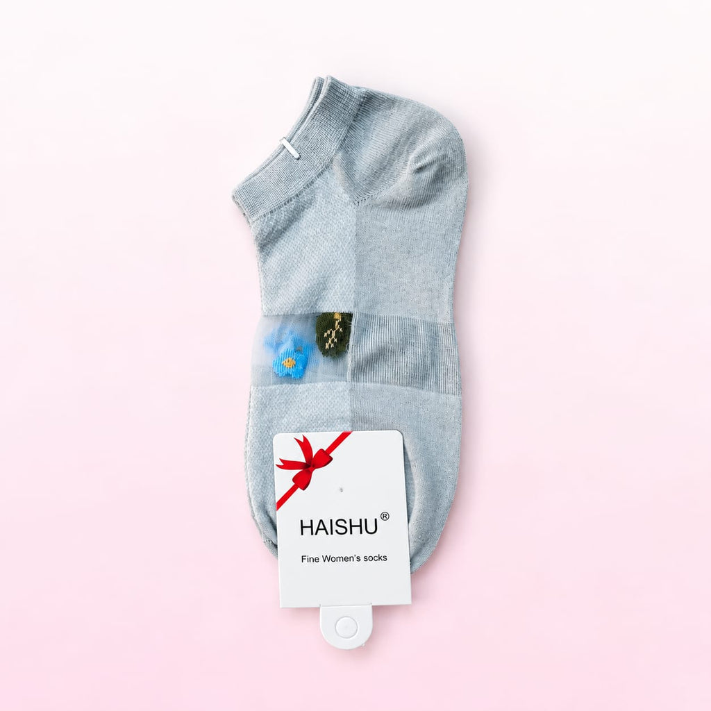Pastel Elegance Women’s Socks (Pack of 5)
