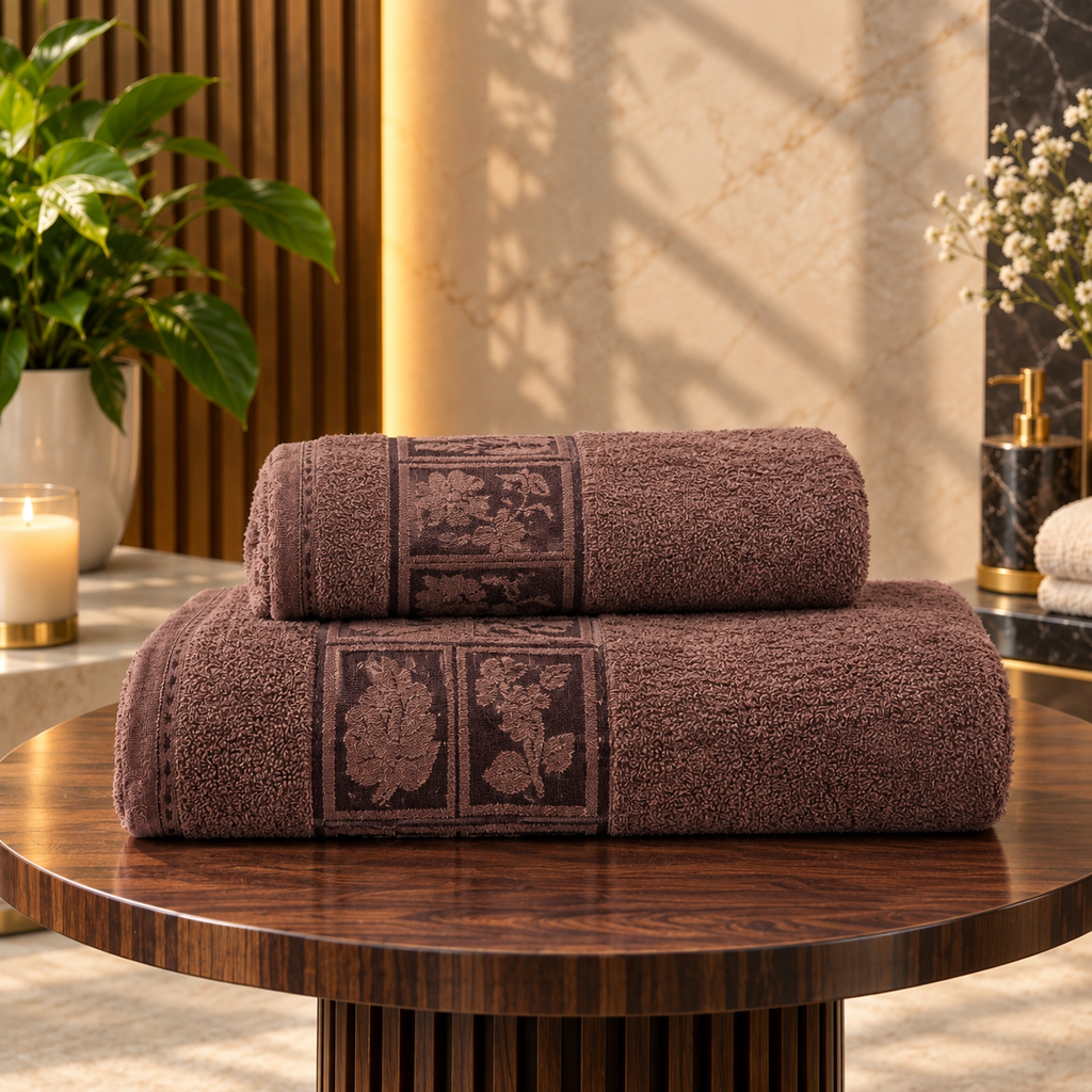 Regal Mocha Luxe Towels