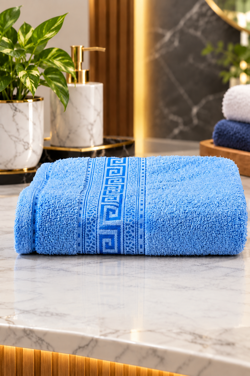 Imperial Blue Premium Towel