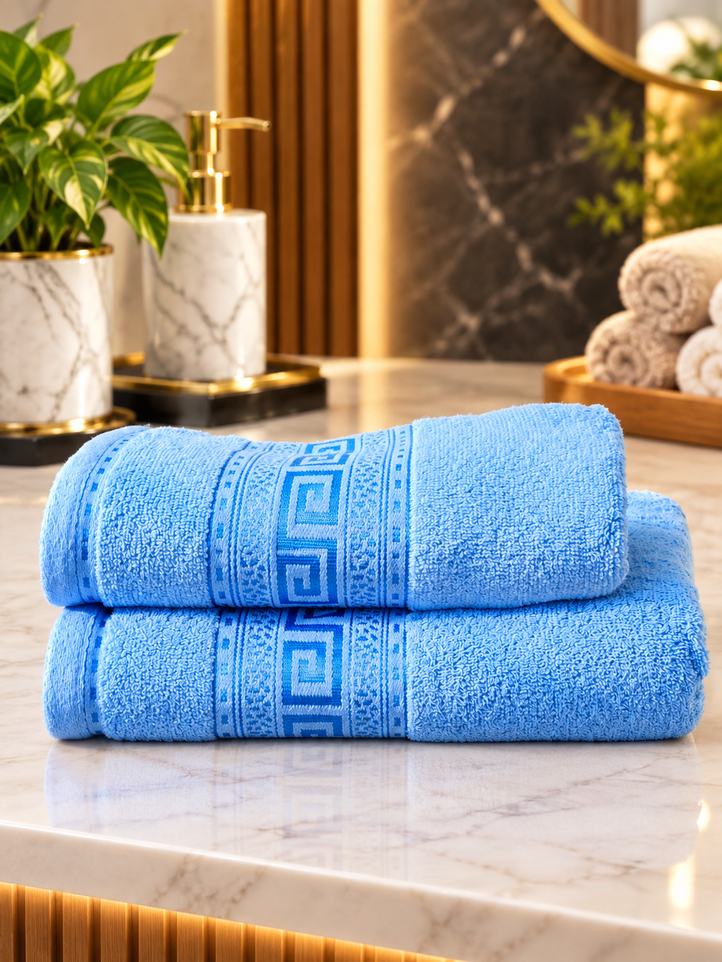 Imperial Blue Premium Towel
